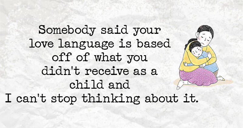 is your love language what you lack