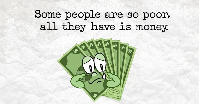 money is not a reflection of success