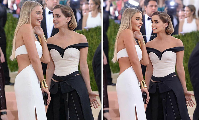 emma watson and margot robbie